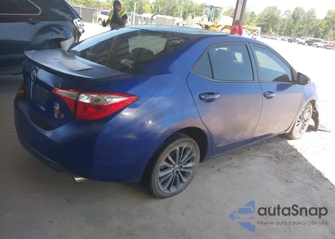 2015 Toyota Corolla S Plus z USA, uszkodzony, nr VIN 5YFBURHE7FP327947